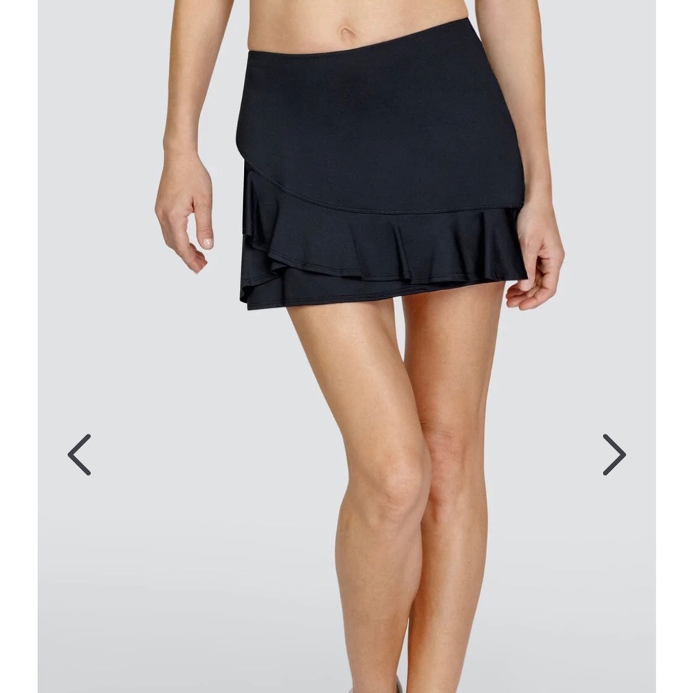 Black Tail Tennis Skirt